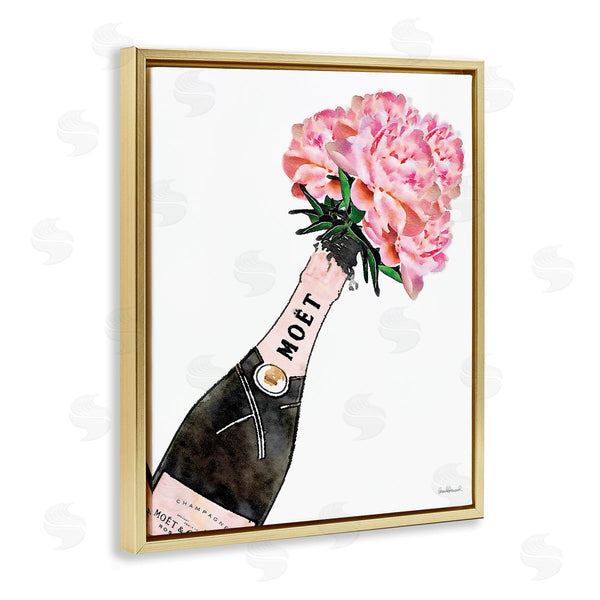Stupell Industries Amanda Greenwood | Pink Champagne Bouquet