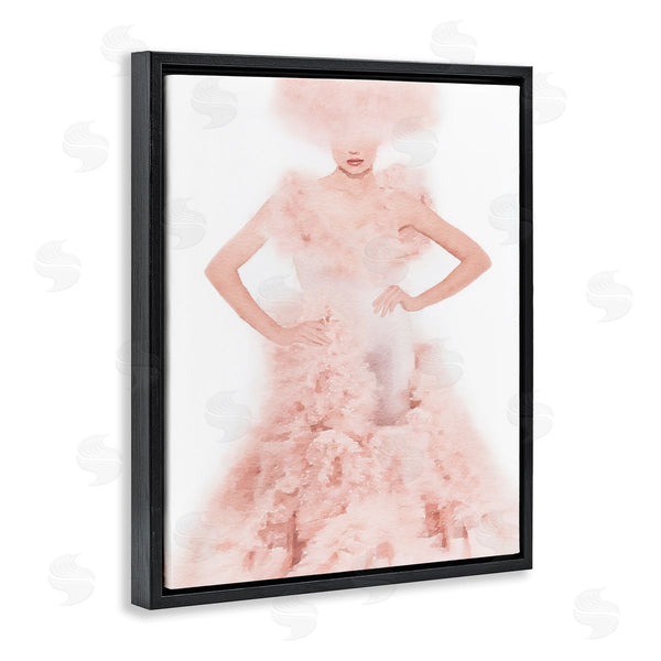 Stupell Industries Amanda Greenwood | Pink Dress Fashion Illustration