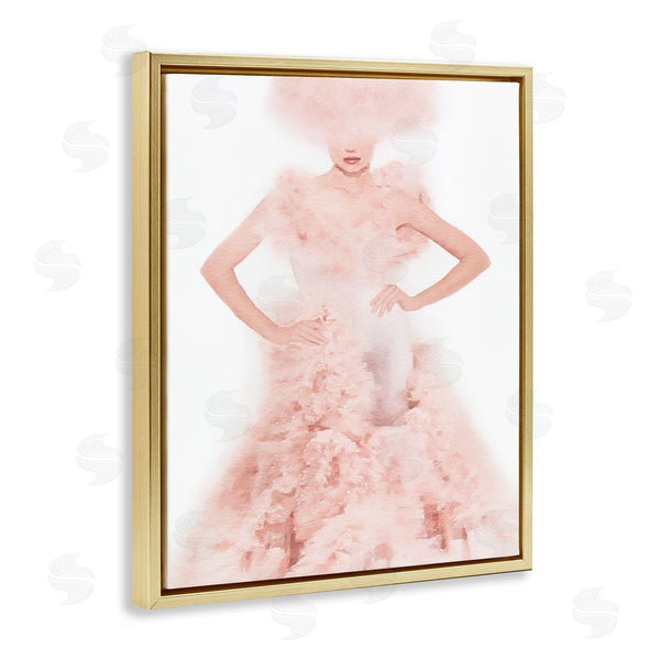 Stupell Industries Amanda Greenwood | Pink Dress Fashion Illustration