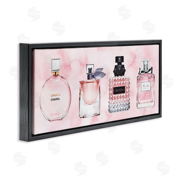 Stupell Industries Amanda Greenwood | Pink Fashion Fragrance Bottles Wall Art