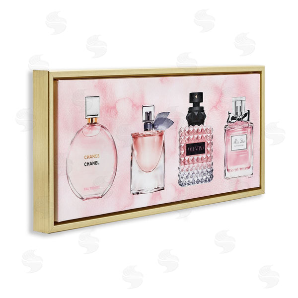 Stupell Industries Amanda Greenwood | Pink Fashion Fragrance Bottles Wall Art