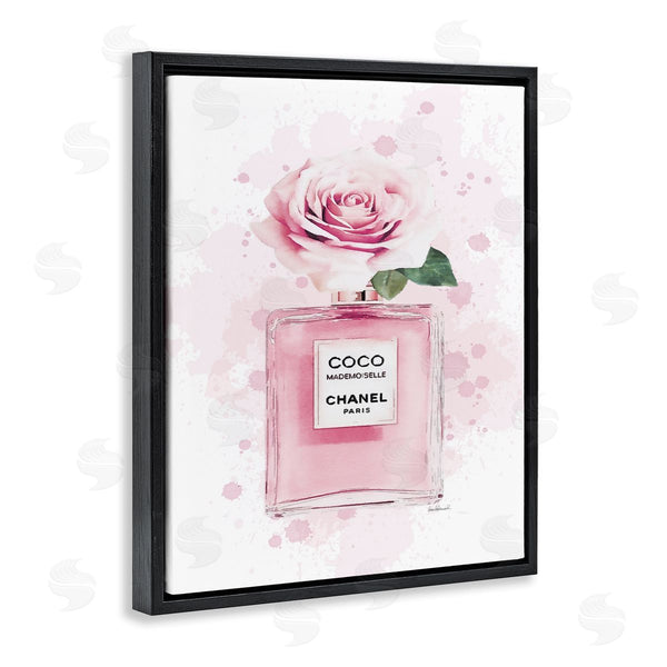 Stupell Industries Amanda Greenwood | Pink Flower Perfume Wall Art