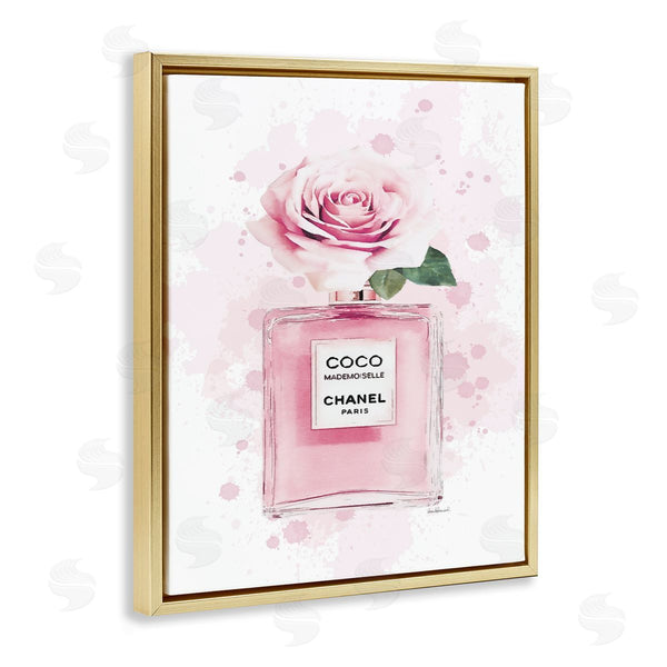 Stupell Industries Amanda Greenwood | Pink Flower Perfume Wall Art