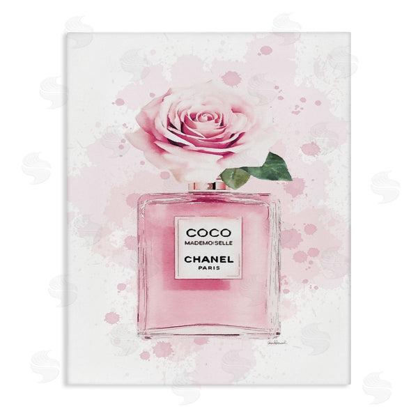 stupell industries Amanda Greenwood | Pink Flower Perfume Wall Art