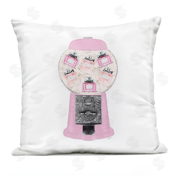 Stupell Industries Amanda Greenwood | Pink Glam Fashion Designer Candy Machine Printed Throw Pillow