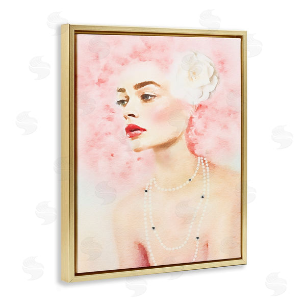 Stupell Industries Amanda Greenwood | Pink Hair Fashion Portrait