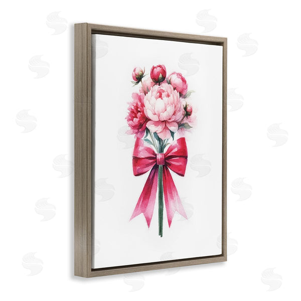 Stupell Industries Amanda Greenwood | Pink Ribbon Bouquet Wall Art