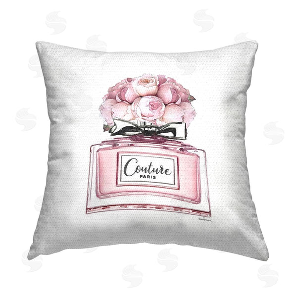 Stupell Industries Amanda Greenwood | Pink Roses Perfume Printed Throw Pillow