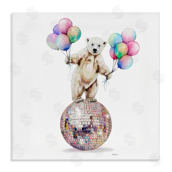 stupell industries Amanda Greenwood | Polar Bear & Balloons Wall Art