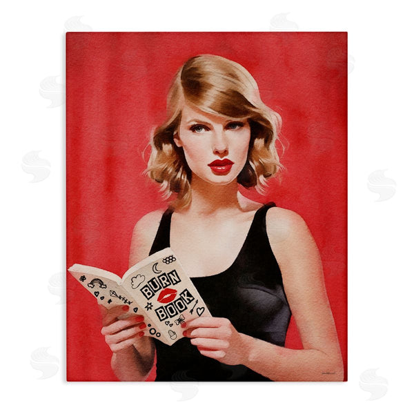 stupell industries Amanda Greenwood | Popstar Reading Book Red