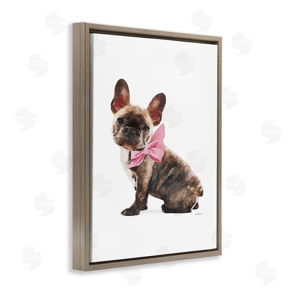Stupell Industries Amanda Greenwood | Puppy Pink Bow Cute Pet Dog
