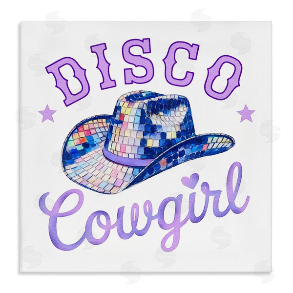 stupell industries Amanda Greenwood | Purple Disco Cowgirl Hat