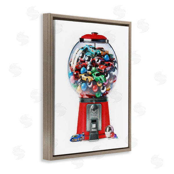 Stupell Industries Amanda Greenwood | Race Car Candy Dispenser Wall Art