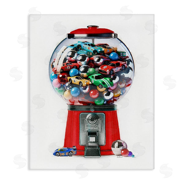 stupell industries Amanda Greenwood | Race Car Candy Dispenser Wall Art