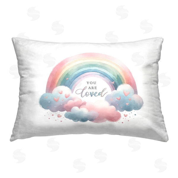 stupell industries Amanda Greenwood | Rainbow with Soft Hearts