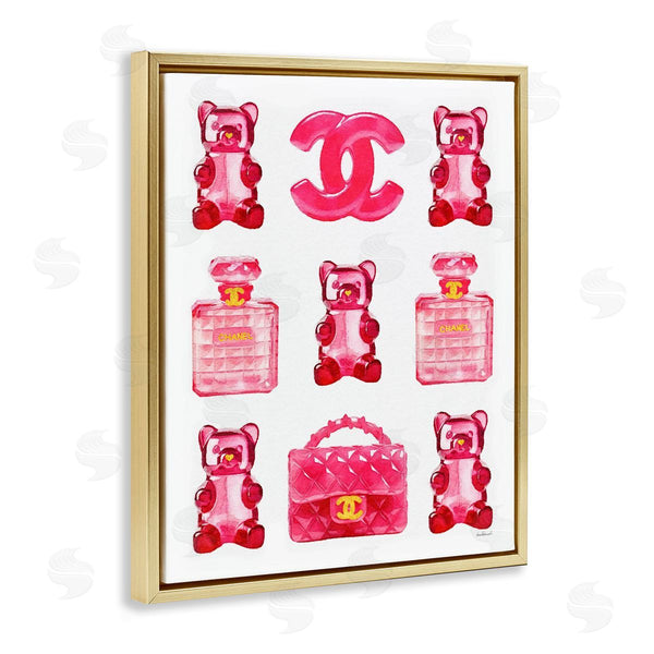 Stupell Industries Amanda Greenwood | Red Glam Gummy Candy