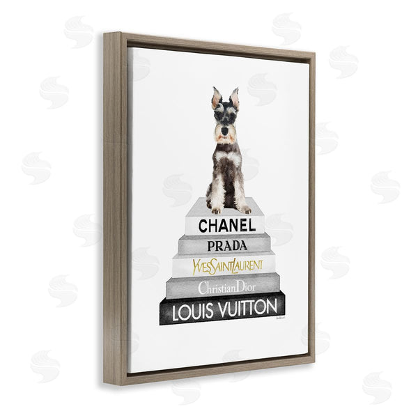 Stupell Industries Amanda Greenwood | Scottish Dog Grey Fashion Books