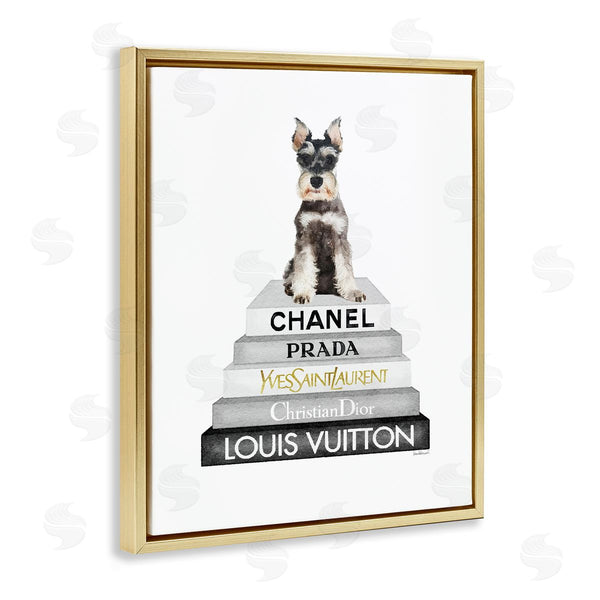 Stupell Industries Amanda Greenwood | Scottish Dog Grey Fashion Books