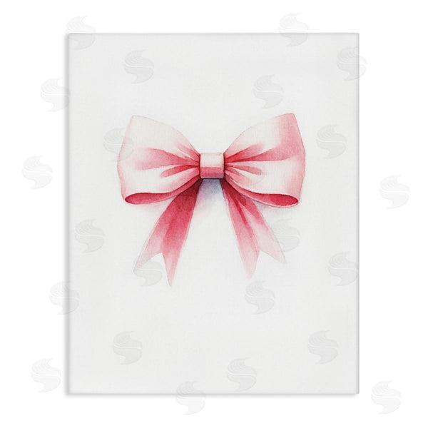 stupell industries Amanda Greenwood | Soft Fading Pink Bow Wall Art