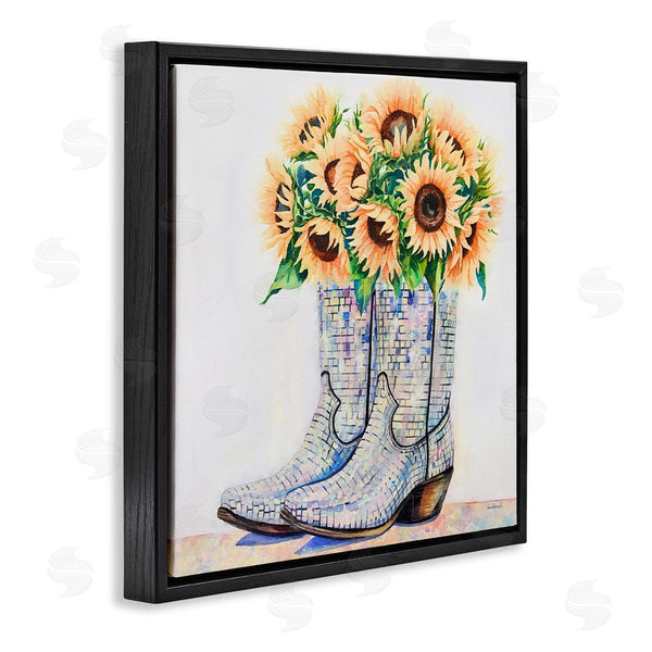 Stupell Industries Amanda Greenwood | Sunflower Filled Cowgirl Boots