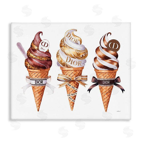 stupell industries Amanda Greenwood | Sweet Glam Ice Cream