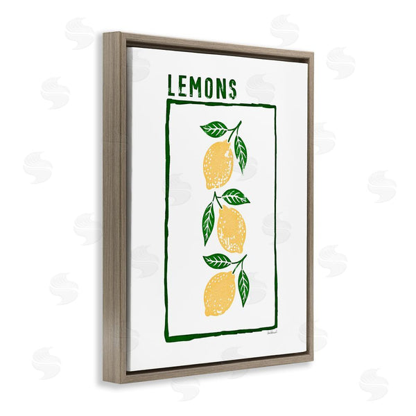 Stupell Industries Amanda Greenwood | Tasty Summer Lemons Wall Art