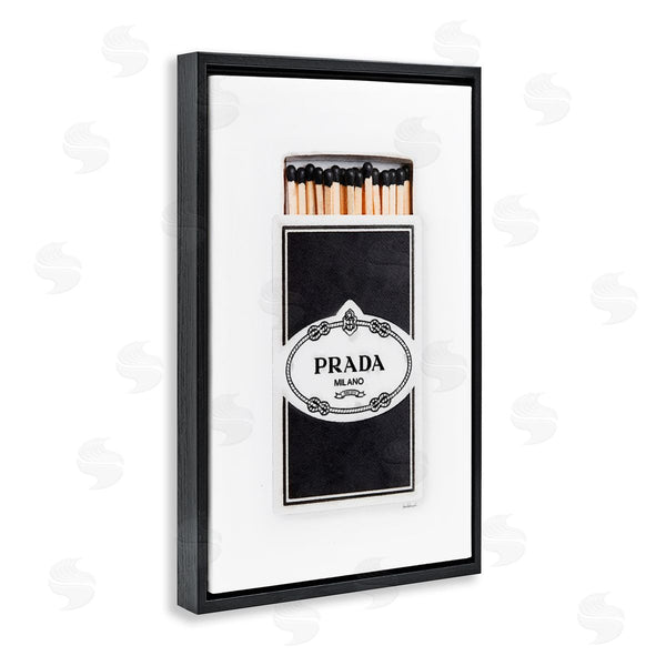 Stupell Industries Amanda Greenwood | Timeless Glam Black Matchbox