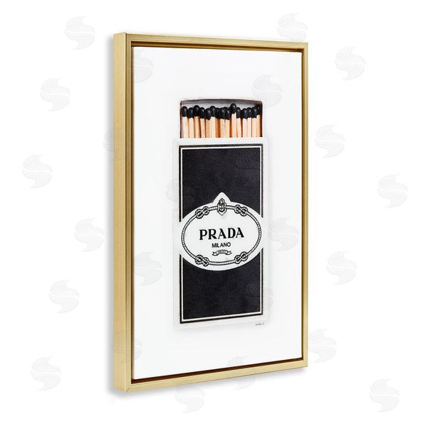 Stupell Industries Amanda Greenwood | Timeless Glam Black Matchbox
