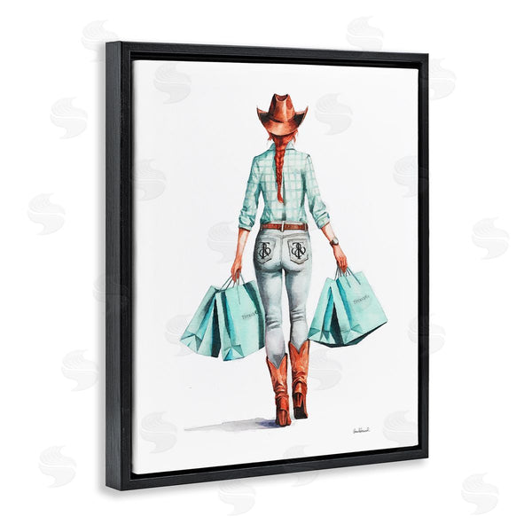 Stupell Industries Amanda Greenwood | Trendy Country Cowgirl