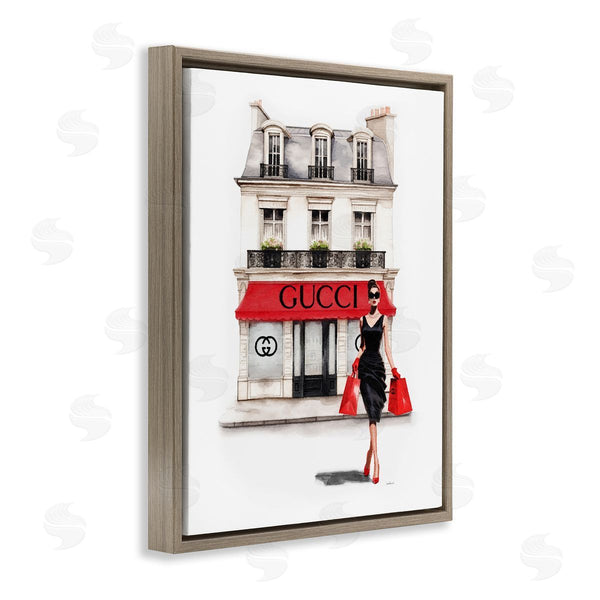 Stupell Industries Amanda Greenwood | Trendy Girl Shopping