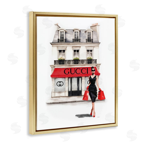 Stupell Industries Amanda Greenwood | Trendy Girl Shopping