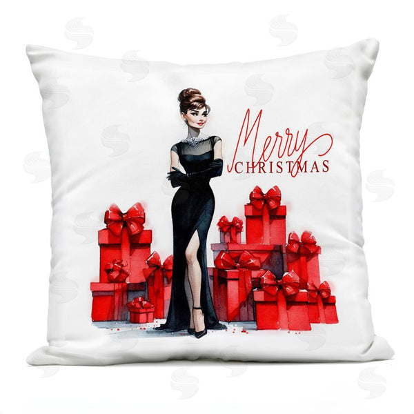 Stupell Industries Amanda Greenwood | Trendy Merry Christmas Printed Throw Pillow