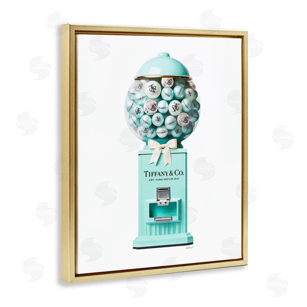 Stupell Industries Amanda Greenwood | Turquoise Fashion Candy Wall Art