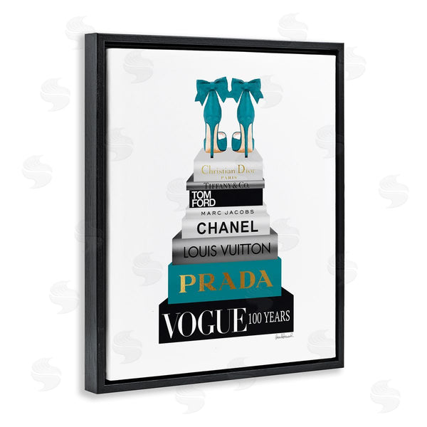 Stupell Industries Amanda Greenwood | Turquoise Heels On Bookstack
