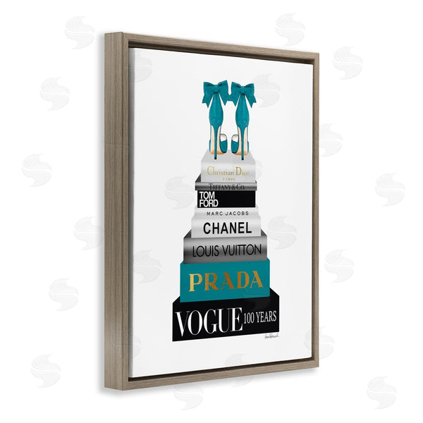 Stupell Industries Amanda Greenwood | Turquoise Heels On Bookstack