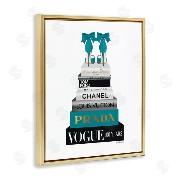 Stupell Industries Amanda Greenwood | Turquoise Heels On Bookstack