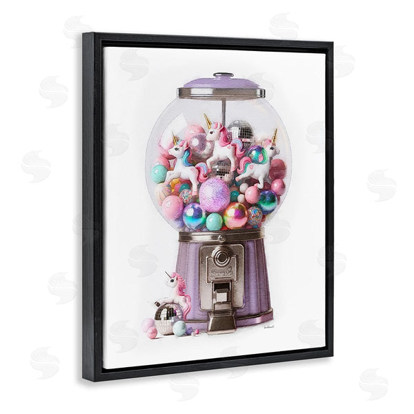 Stupell Industries Amanda Greenwood | Unicorn Gumball Machine Wall Art