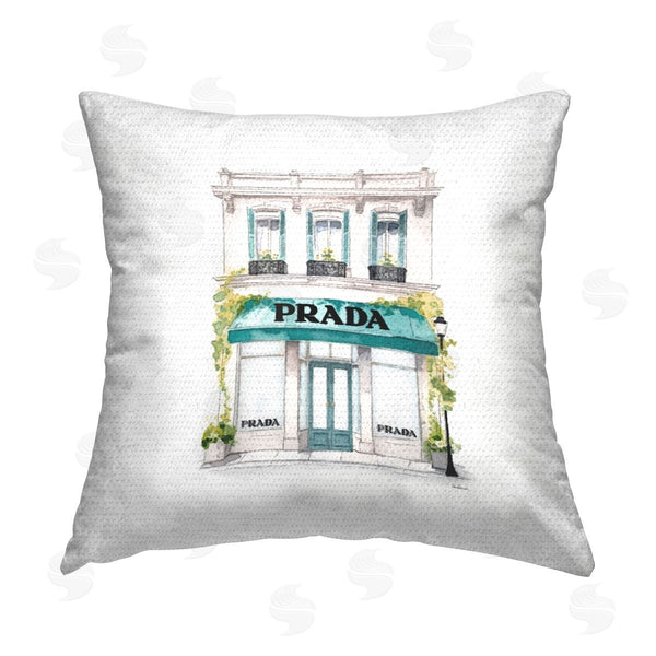 Stupell Industries Amanda Greenwood | Urban Fashion Shop Printed Throw Pillow