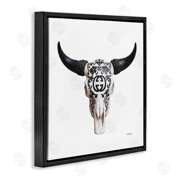 Stupell Industries Amanda Greenwood | Western Fashion Skull