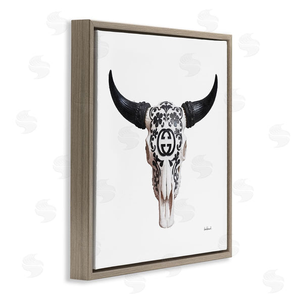 Stupell Industries Amanda Greenwood | Western Fashion Skull