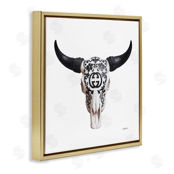 Stupell Industries Amanda Greenwood | Western Fashion Skull