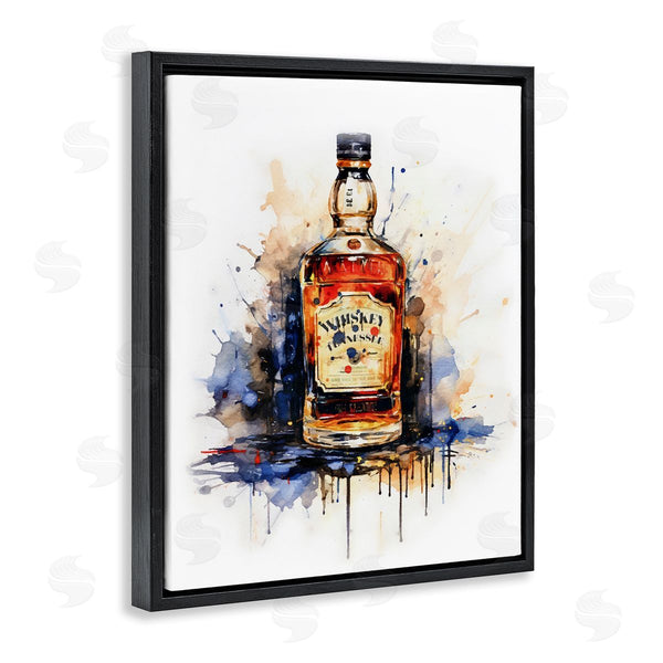 Stupell Industries Amanda Greenwood | Whiskey Modern Splash Wall Art