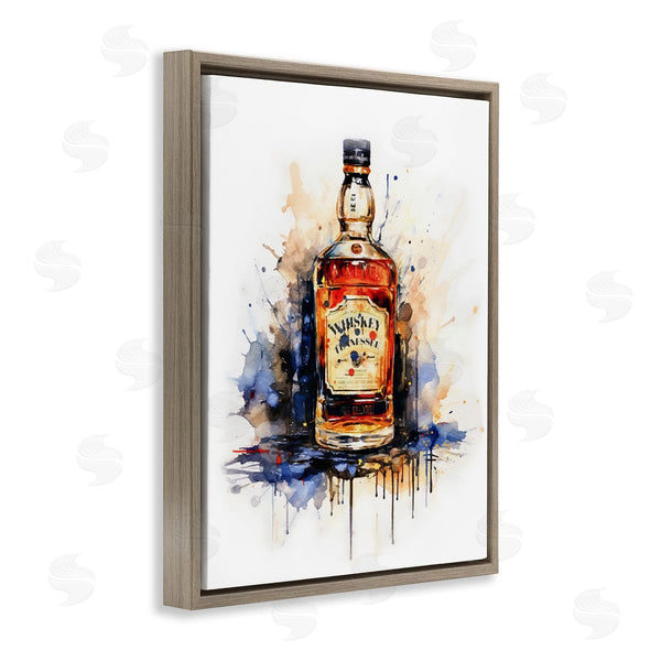 Stupell Industries Amanda Greenwood | Whiskey Modern Splash Wall Art