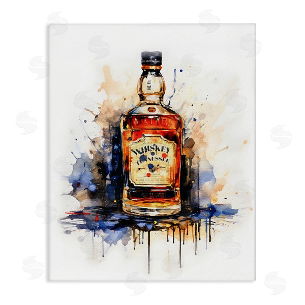 stupell industries Amanda Greenwood | Whiskey Modern Splash Wall Art