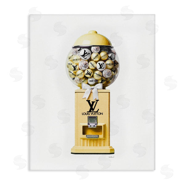 stupell industries Amanda Greenwood | Yellow Gumball Machine