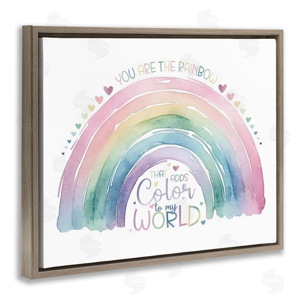 Stupell Industries Amanda Greenwood | You Are The Rainbow Wall Art