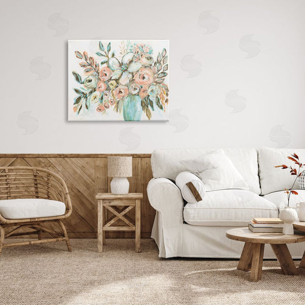 Stupell Industries Amanda Hilburn | Modern Peonies Arrangement Wall Art