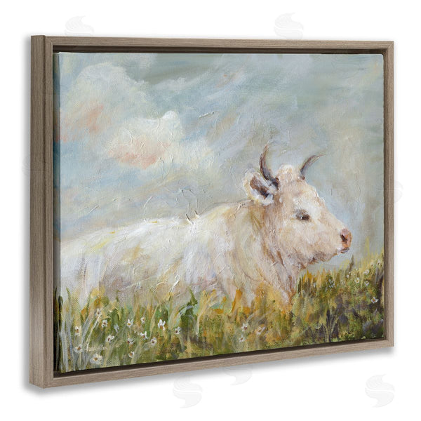 Stupell Industries Amanda Hilburn | Subtle Cattle Sun Bathing