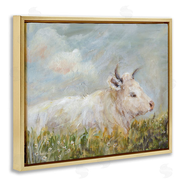 Stupell Industries Amanda Hilburn | Subtle Cattle Sun Bathing