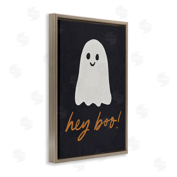 Stupell Industries Amanda Houston | Hey Boo Spooky Ghost Wall Art